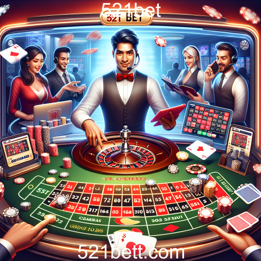 A Emoção dos Jogos Ao Vivo no 521bet