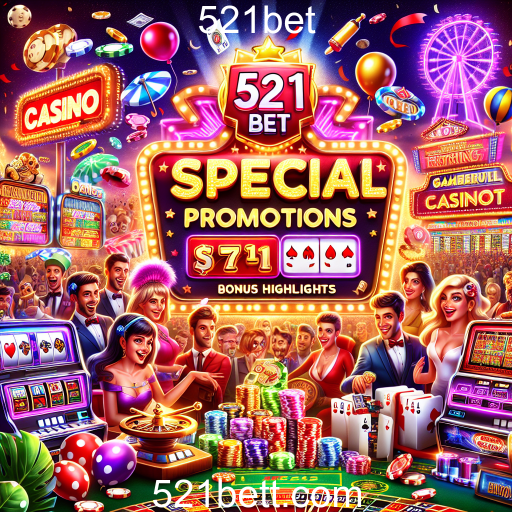 Descubra as Promoções Especiais no 521bet