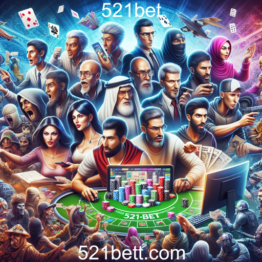 A Ascensão dos Torneios Online na 521bet